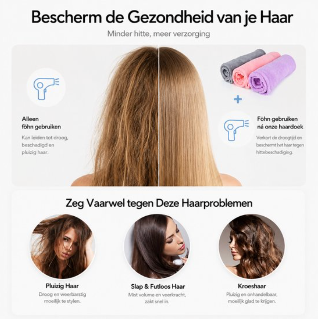 Superzachte Haardroogdoek