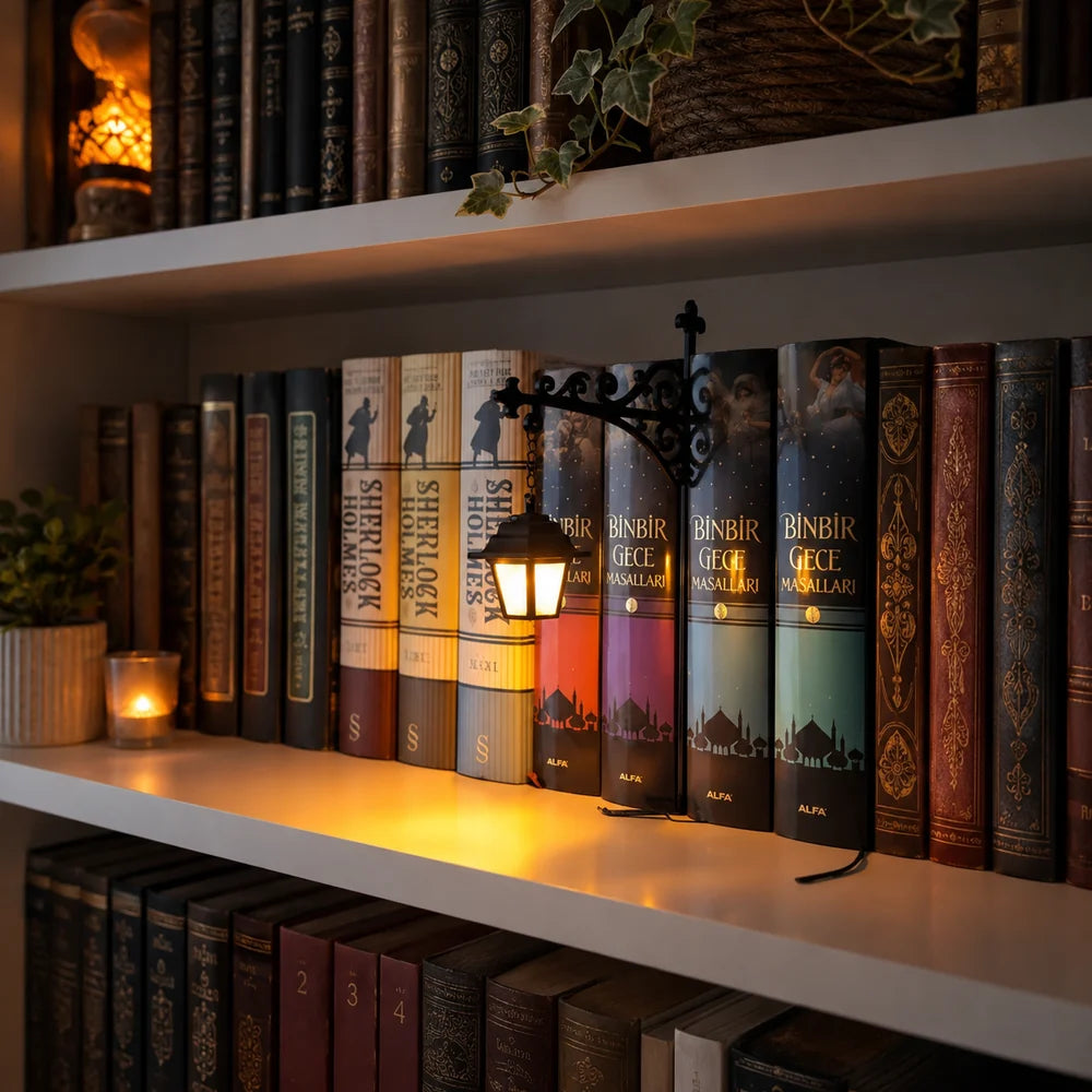 Vintage Mini Boekhoeklamp