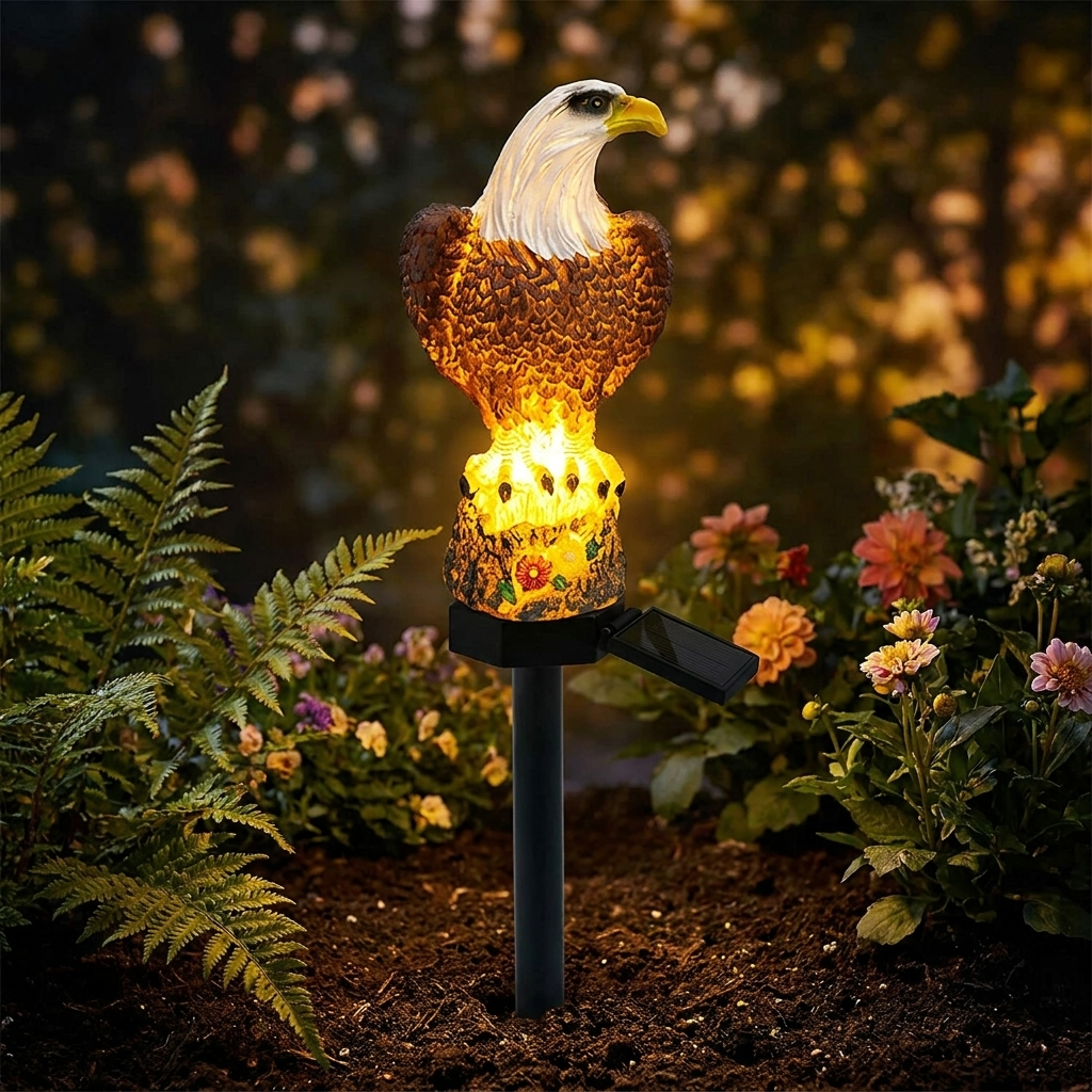 Solar Adelaar Tuinlamp