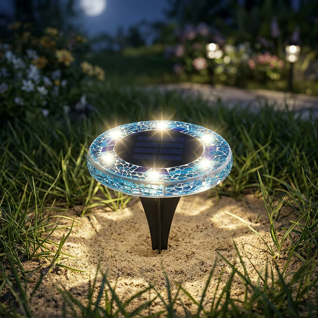 Luxe Mozaïek Solar Tuinlampen