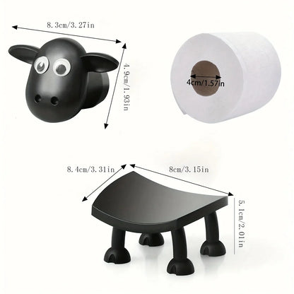 Schattige Schaap Toiletrolhouder™ | Geef Je Badkamer Karakter
