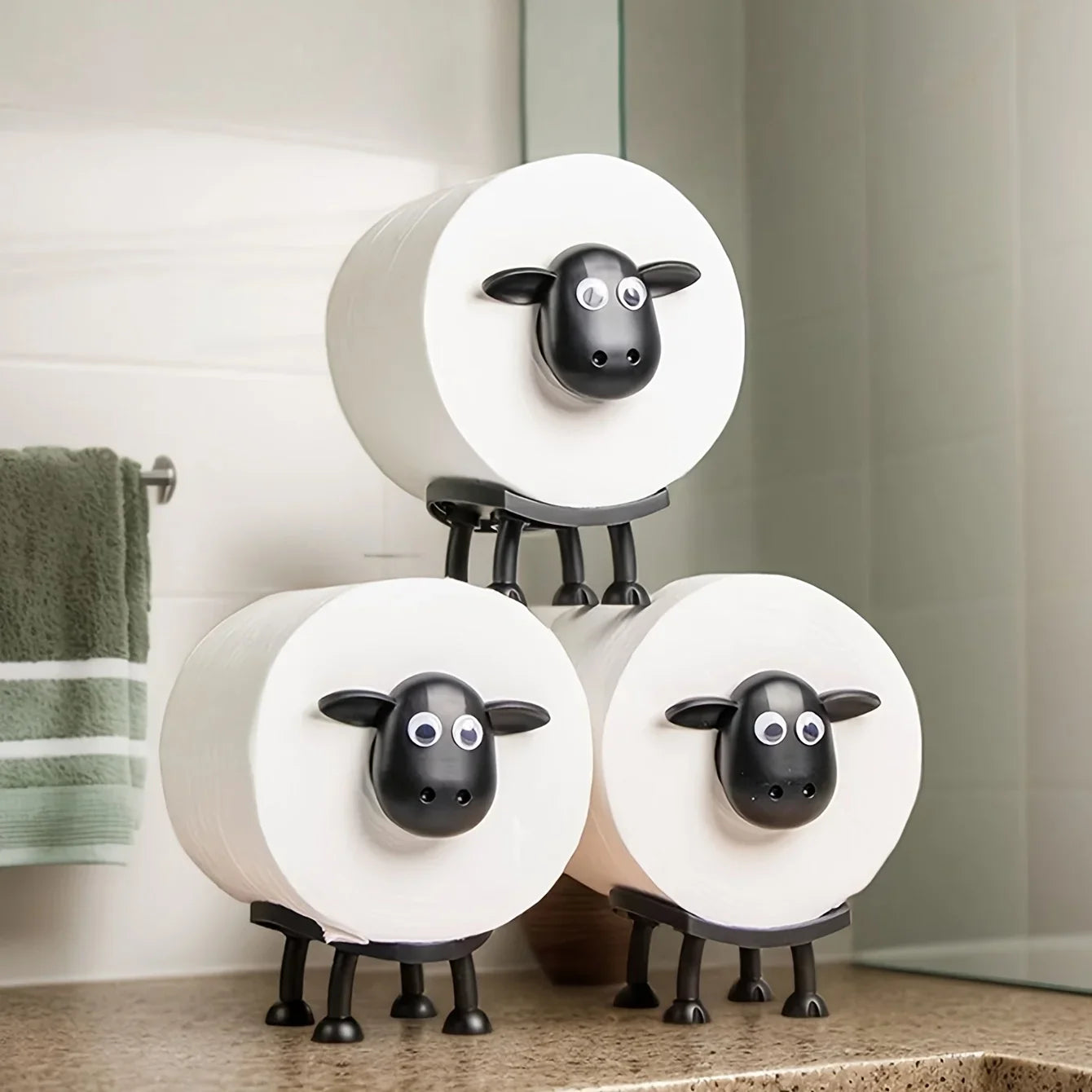 Schattige Schaap Toiletrolhouder™ | Geef Je Badkamer Karakter