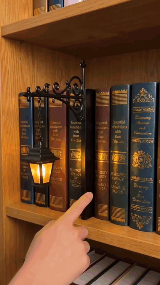 Vintage Mini Boekhoeklamp