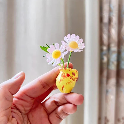 Mini Magnetische Bloemenvazen