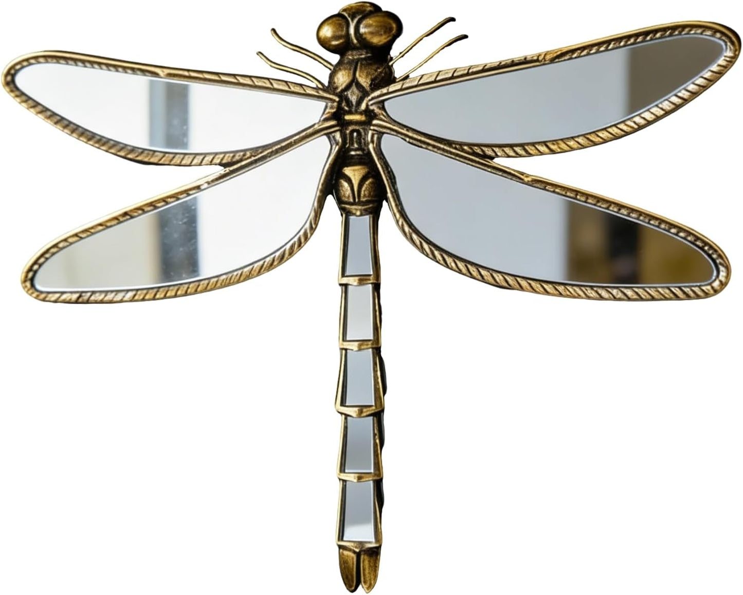 Gouden Libelle Wandspiegel