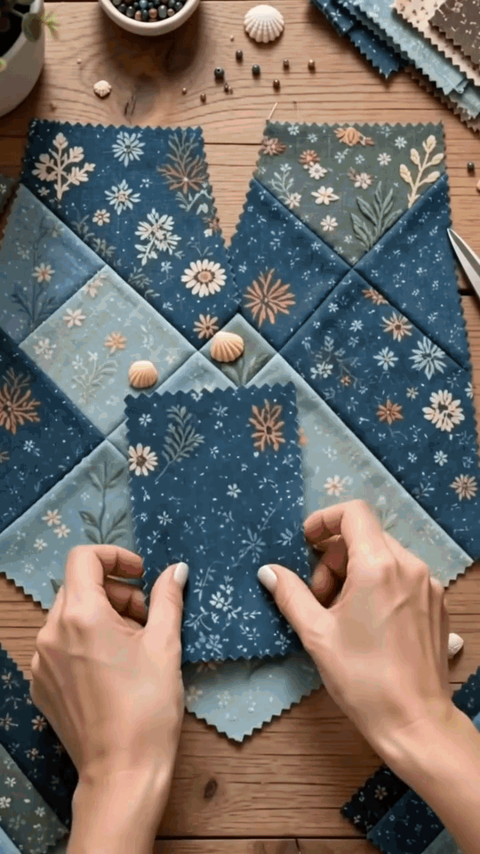 DIY Patchwork Tissuedoos