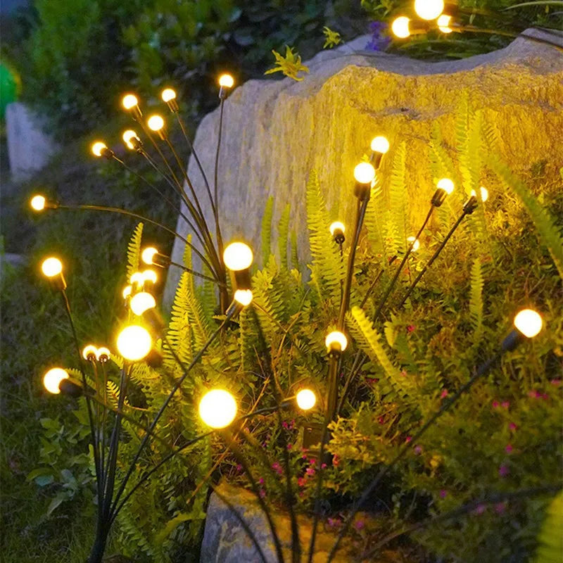 Dansende Solar Tuinlampen- Sfeervol Warm Licht