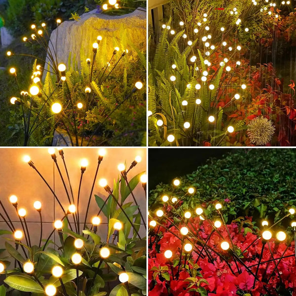 Dansende Tuinlampen op Zonne-energie