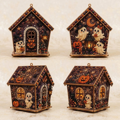 DIY Halloween Huisje Set