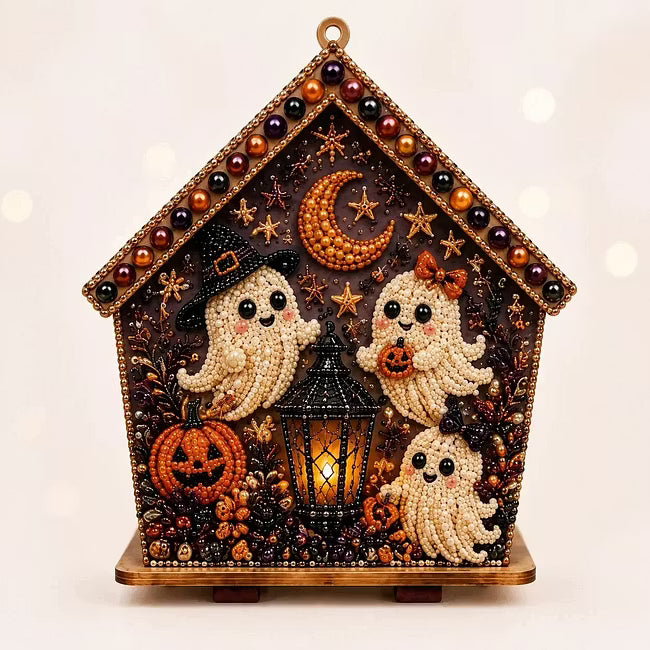 DIY Halloween Huisje Set