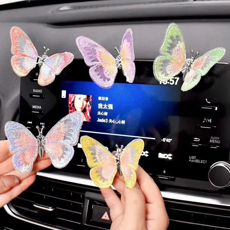 Dansende Vlinder Auto Decoratie
