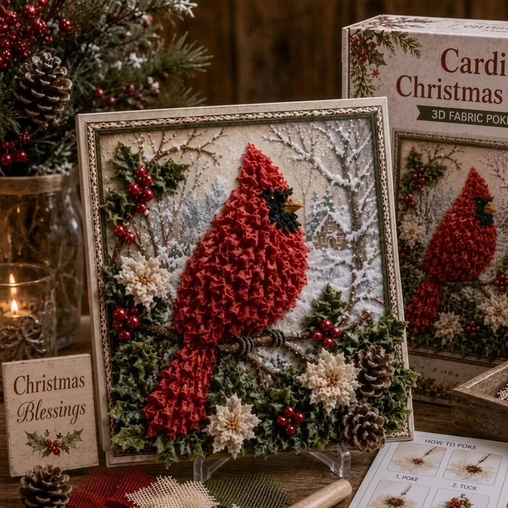 DIY Kerst Prikkunst Set