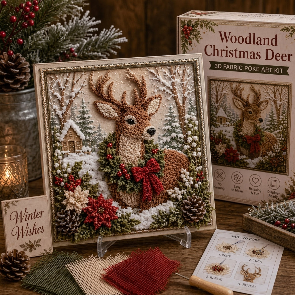 DIY Kerst Prikkunst Set