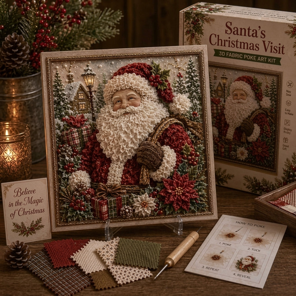 DIY Kerst Prikkunst Set