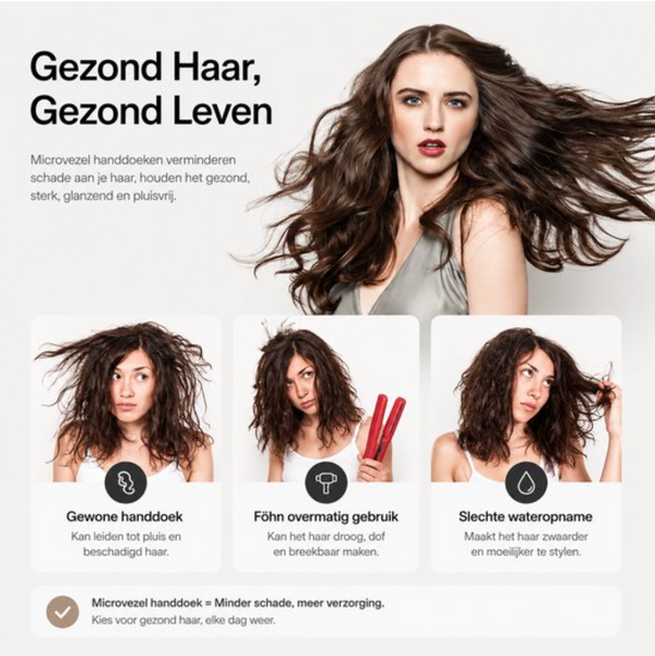 Superzachte Haardroogdoek