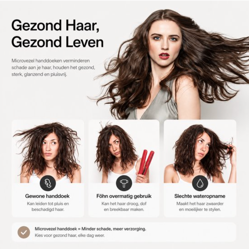 Superzachte Haardroogdoek