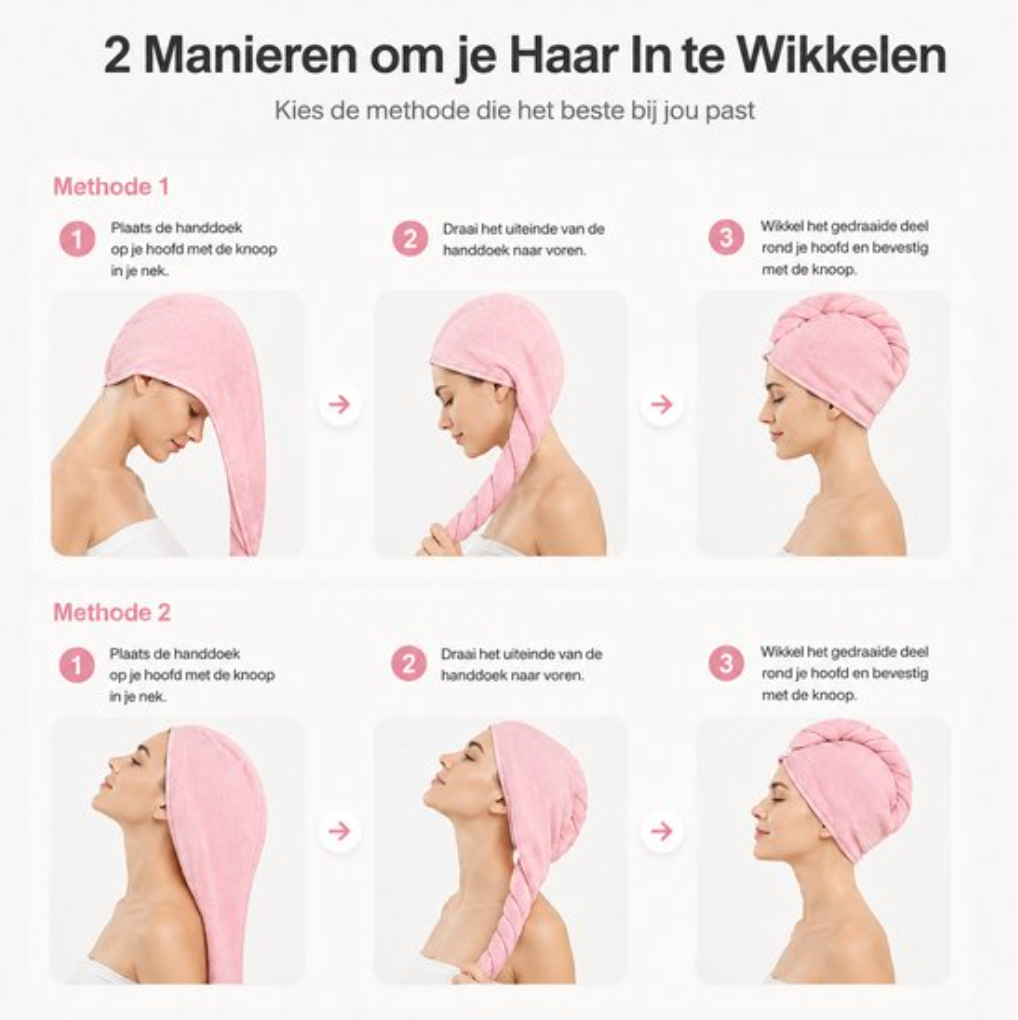 Superzachte Haardroogdoek