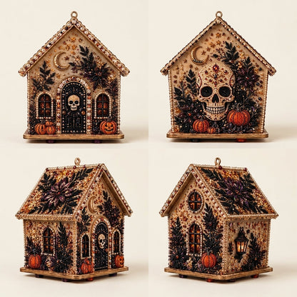 DIY Halloween Huisje Set