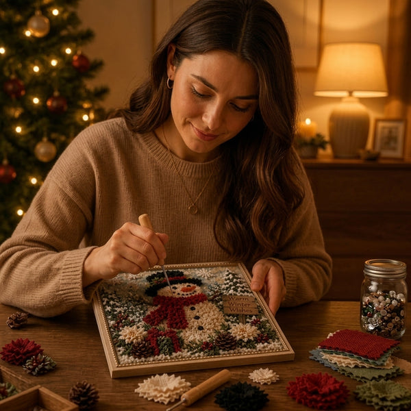 DIY Kerst Prikkunst Set