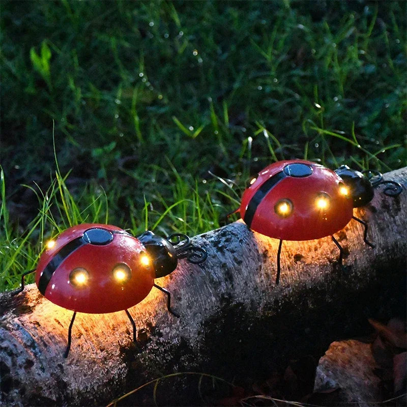 Solar Lieveheersbeestje Tuinlamp
