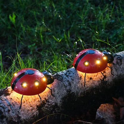Solar Lieveheersbeestje Tuinlamp