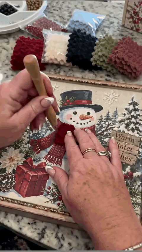 DIY Kerst Prikkunst Set