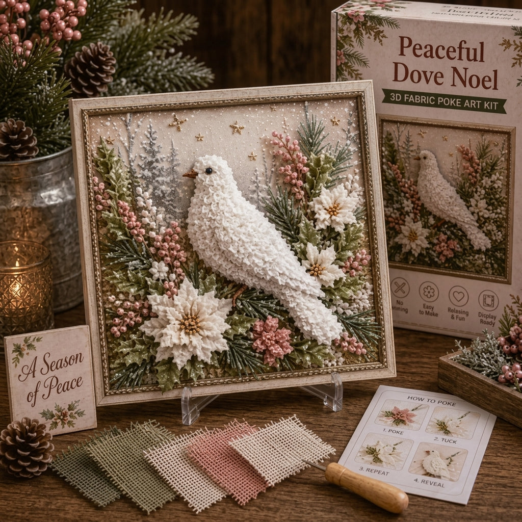 DIY Kerst Prikkunst Set