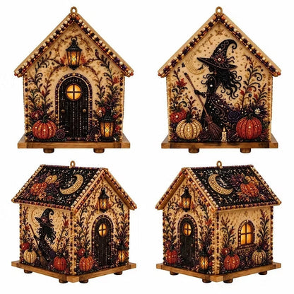 DIY Halloween Huisje Set