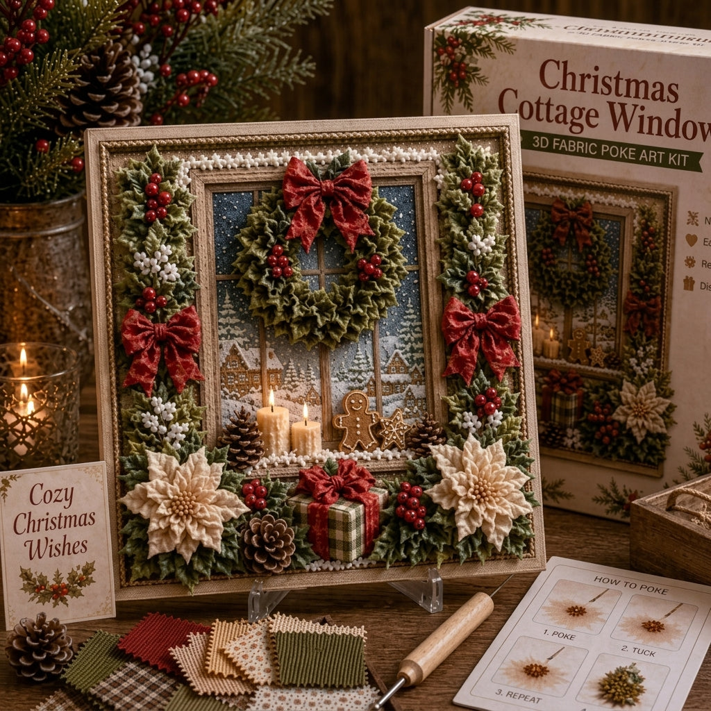 DIY Kerst Prikkunst Set
