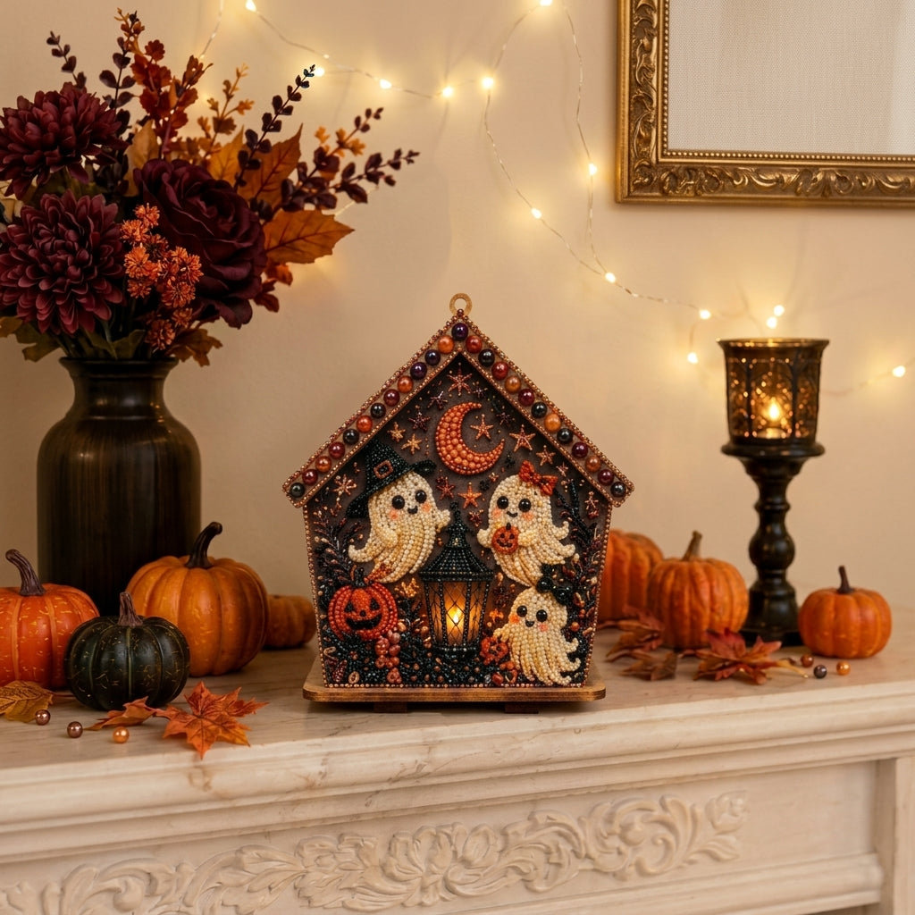 DIY Halloween Huisje Set