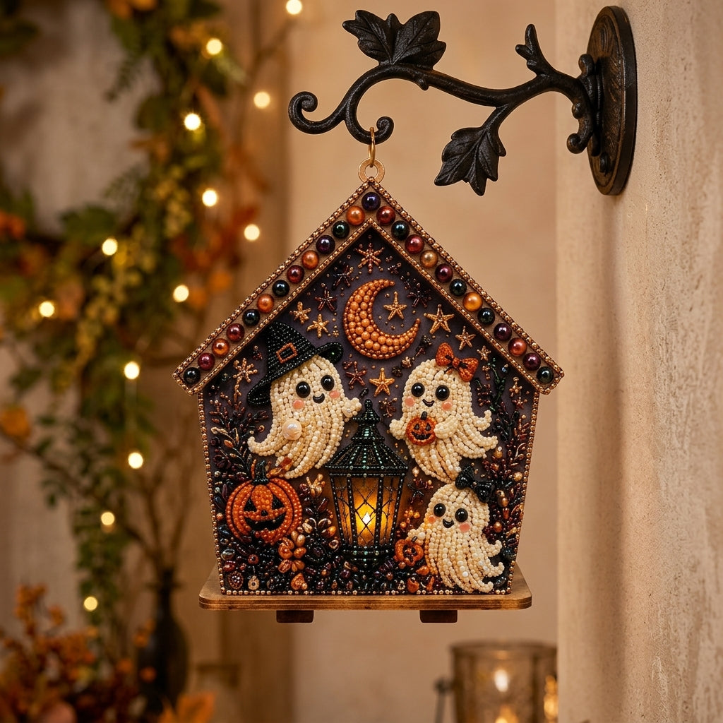 DIY Halloween Huisje Set