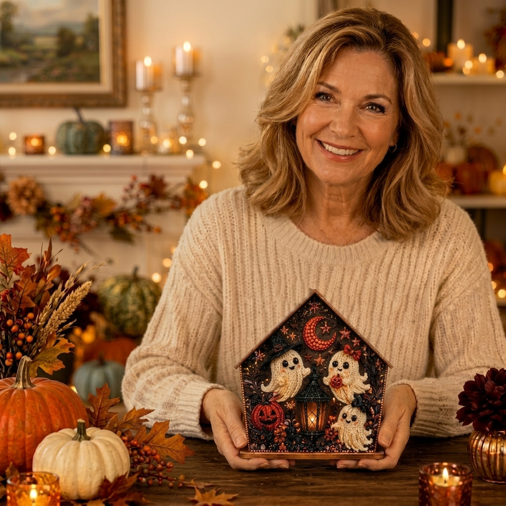 DIY Halloween Huisje Set