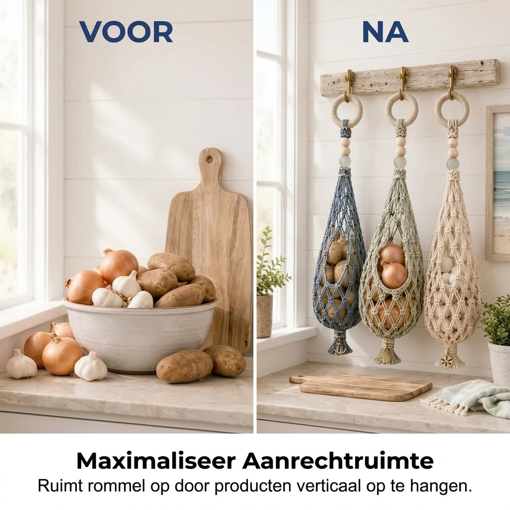 De Handgevlochten Opbergmand