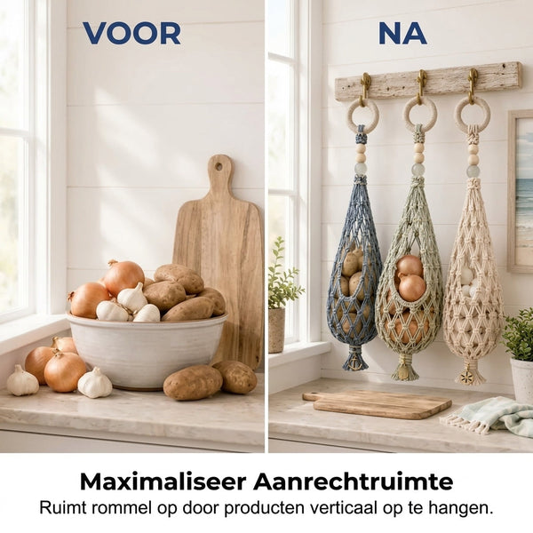 De Handgevlochten Opbergmand