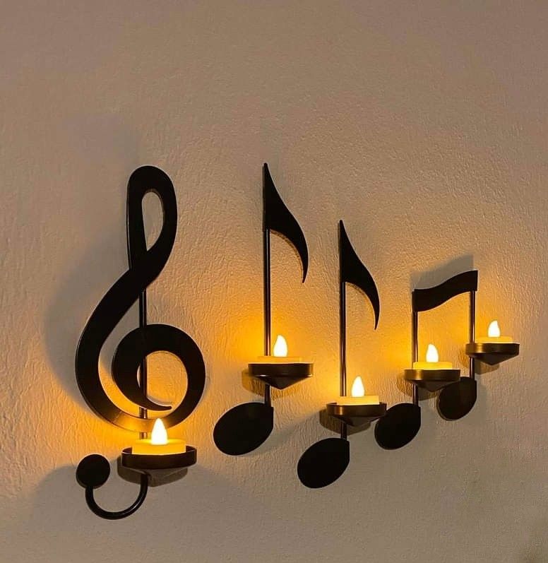 De Muzieknoot Kandelaar