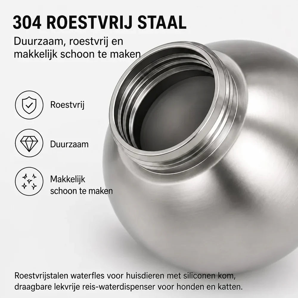 2-in-1 Draagbare Huisdierfles™