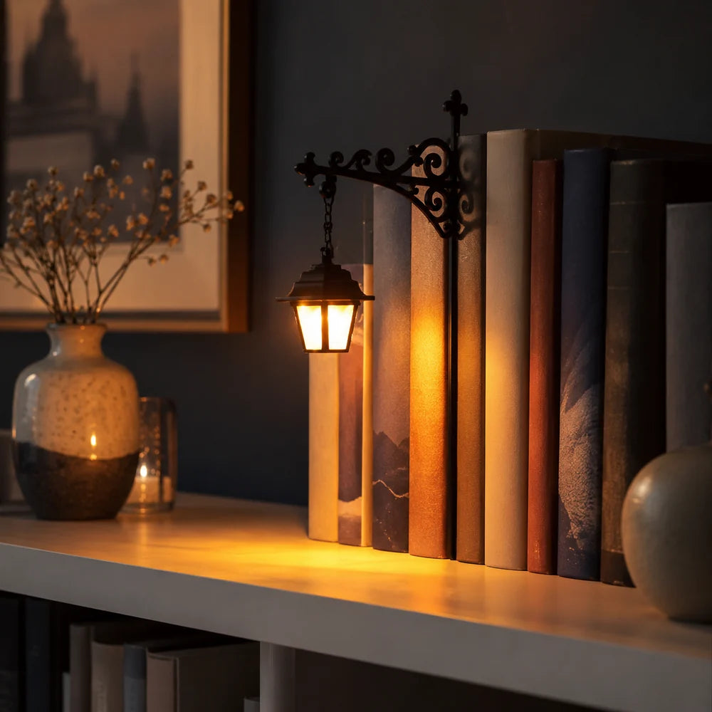 Vintage Mini Boekhoeklamp