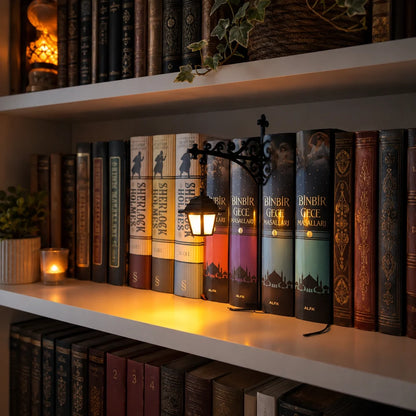 Vintage Mini Boekhoeklamp