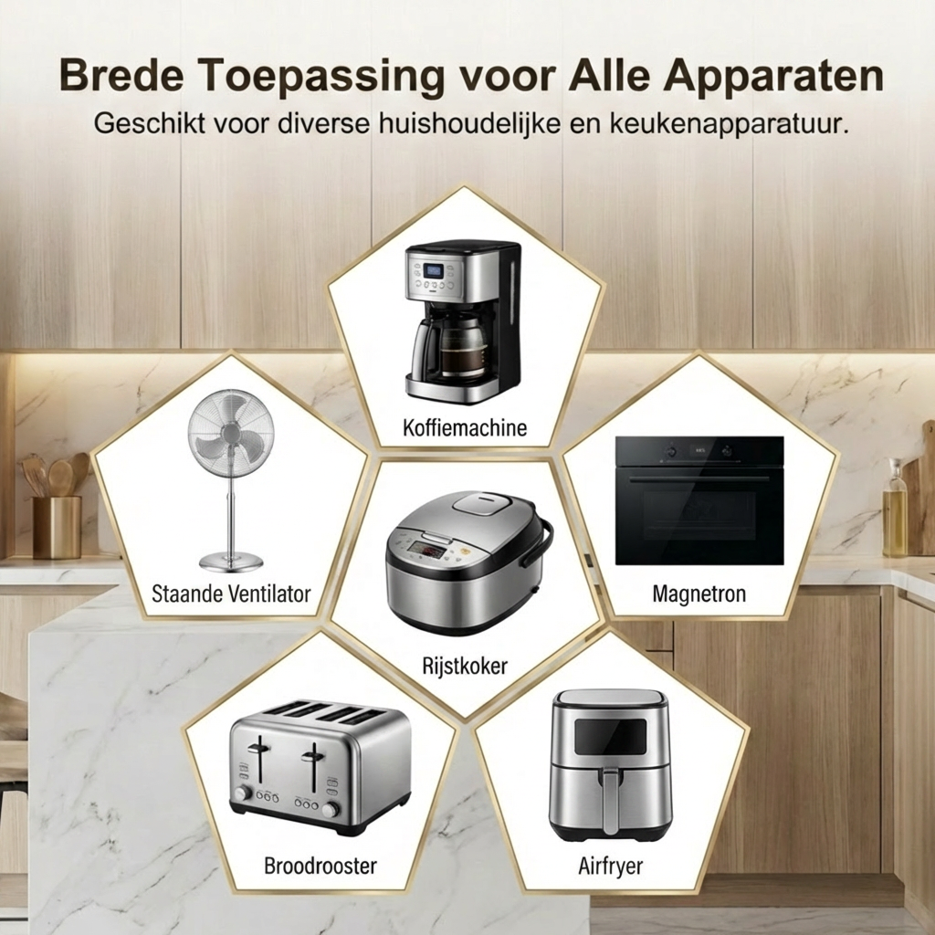 Handige Snoerhouder voor Apparaten