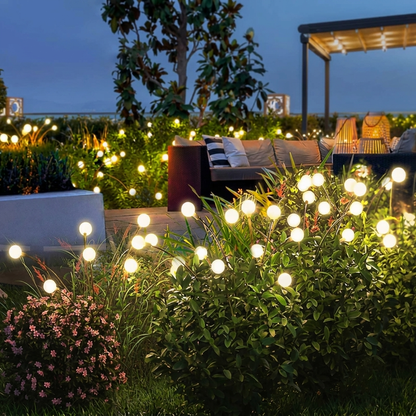 Dansende Solar Tuinlampen- Sfeervol Warm Licht