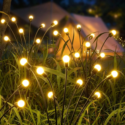 Dansende Solar Tuinlampen- Sfeervol Warm Licht