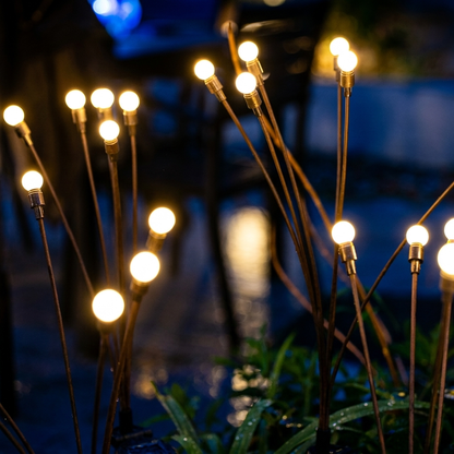 Dansende Solar Tuinlampen- Sfeervol Warm Licht