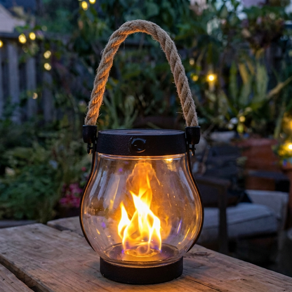 Vintage Tuinlantaarn. Sfeervol & Draadloos Licht