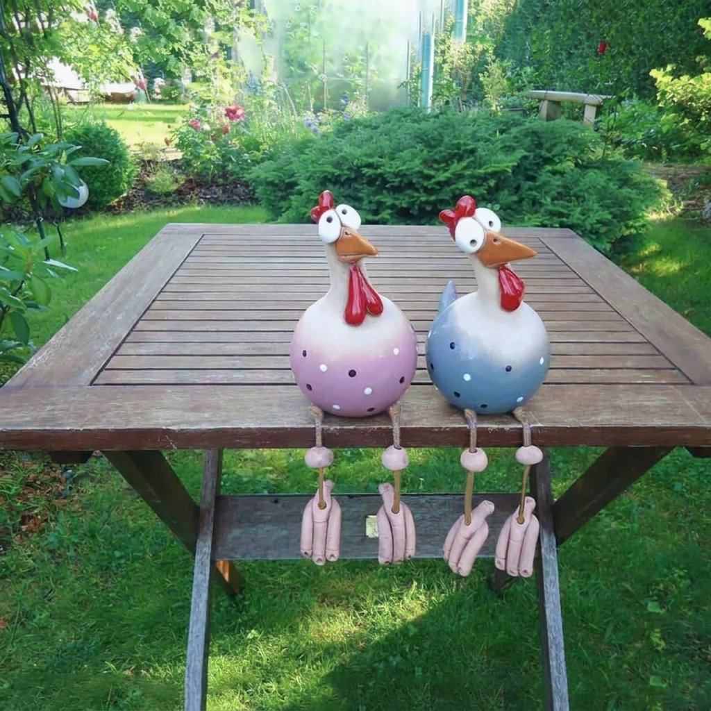 Vrolijke Kippenbeeldjes