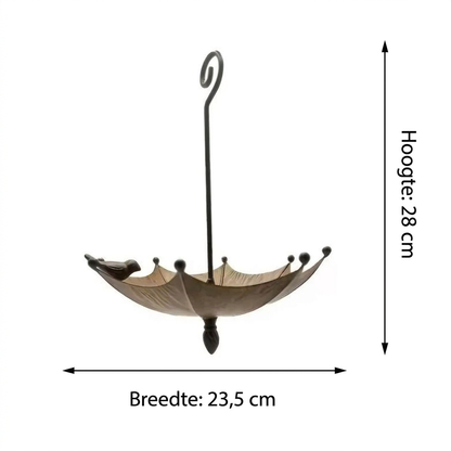 Vintage Vogelbad & Voederbak