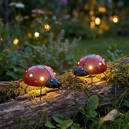 Solar Lieveheersbeestje Tuinlamp