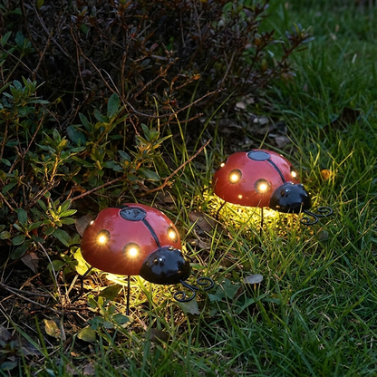 Solar Lieveheersbeestje Tuinlamp