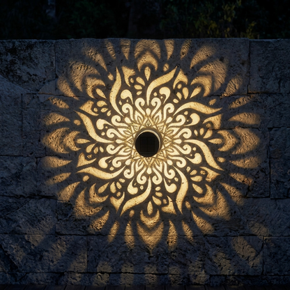 Solar Mandala Lamp
