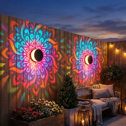 Solar Mandala Lamp