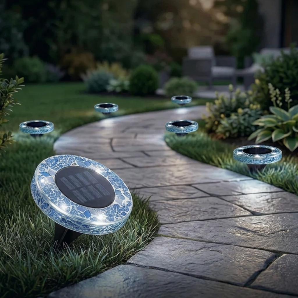Luxe Mozaïek Solar Tuinlampen